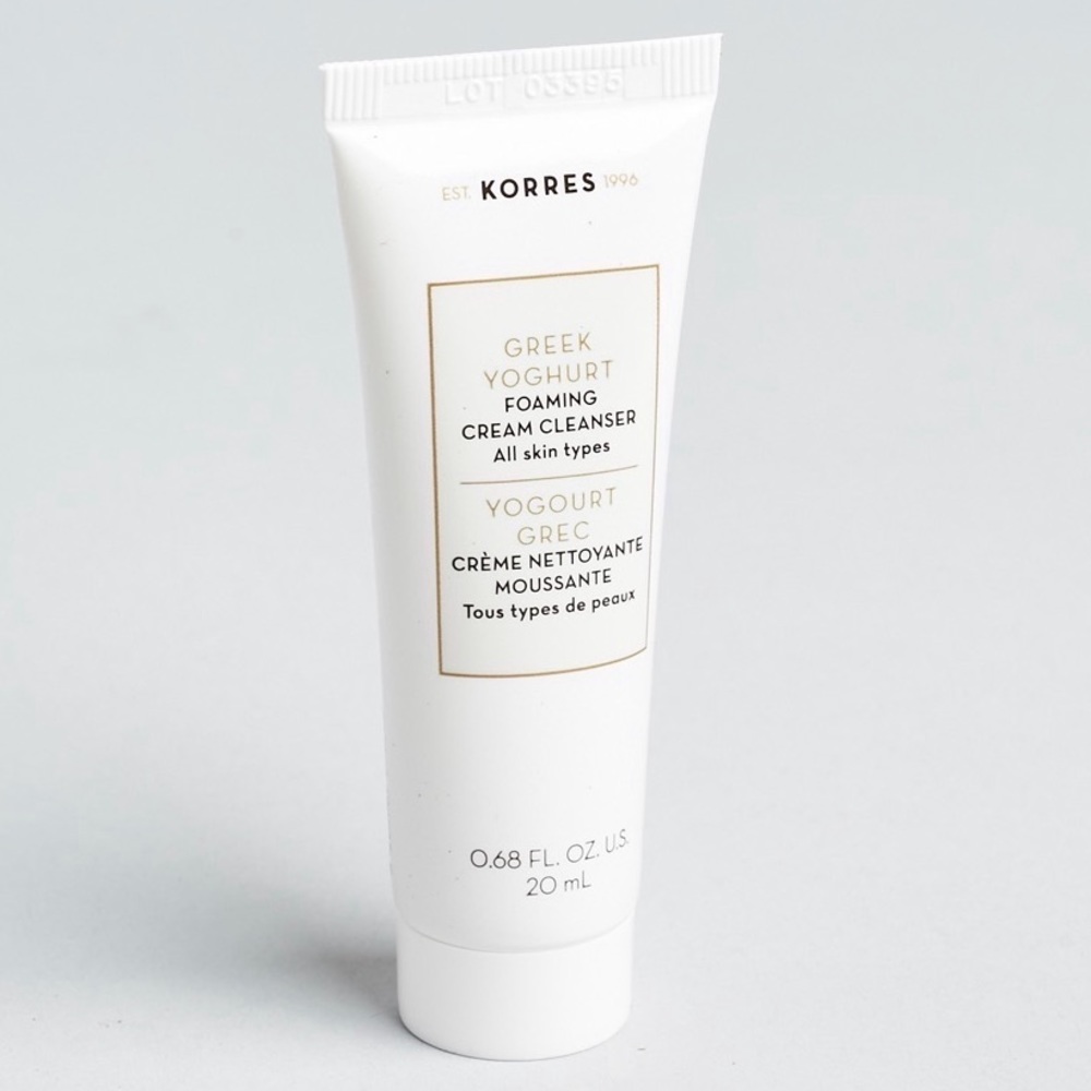 KORRES Greek Yoghurt Foaming Cream Cleanser